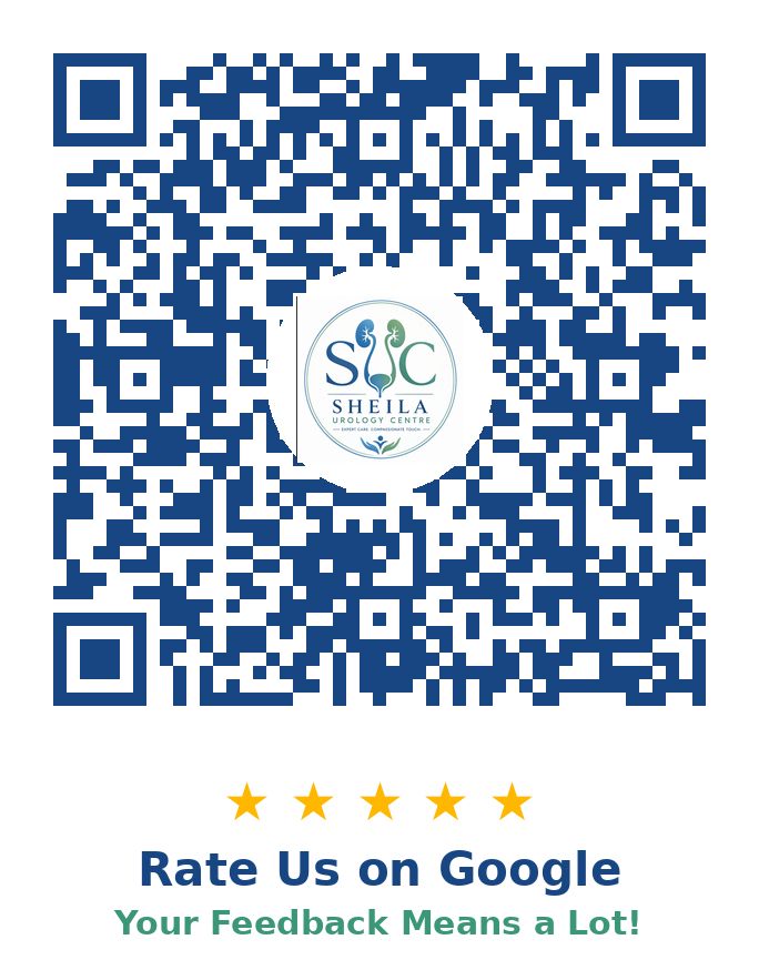 Scan to Rate Us on Google - Sheila Urology & Laparoscopy Centre